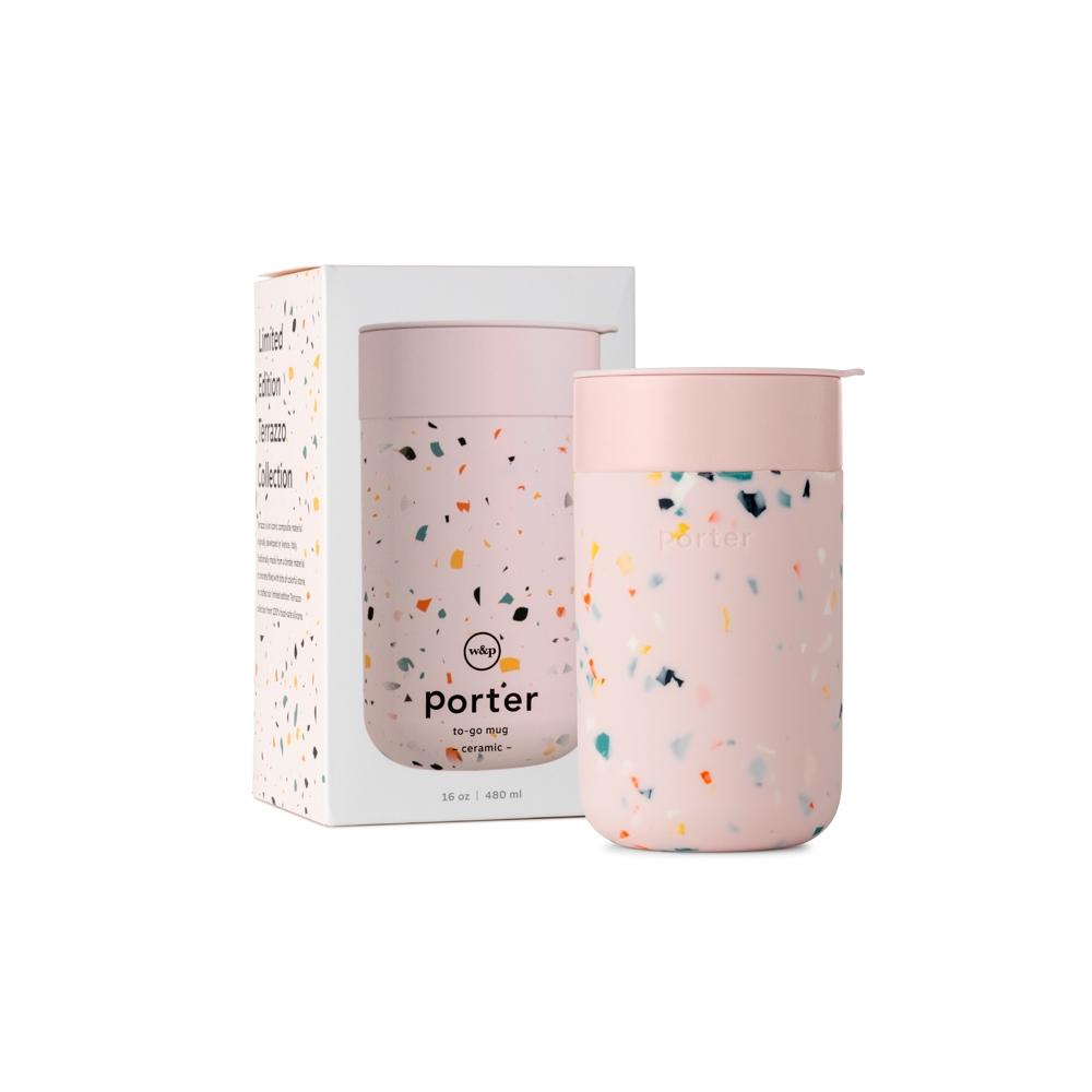Porter 12 oz Mug - Terrazzo Blush - W&P