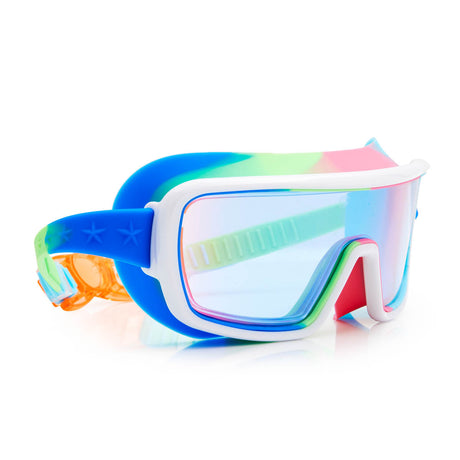 Gadget Green Prismatic Swim Goggles by Bling2o - HoneyBug 