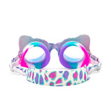 Purple Patches Savvy Cat Swim Goggles by Bling2o - HoneyBug 