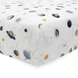 Stretch Knit Crib Sheet - Planets