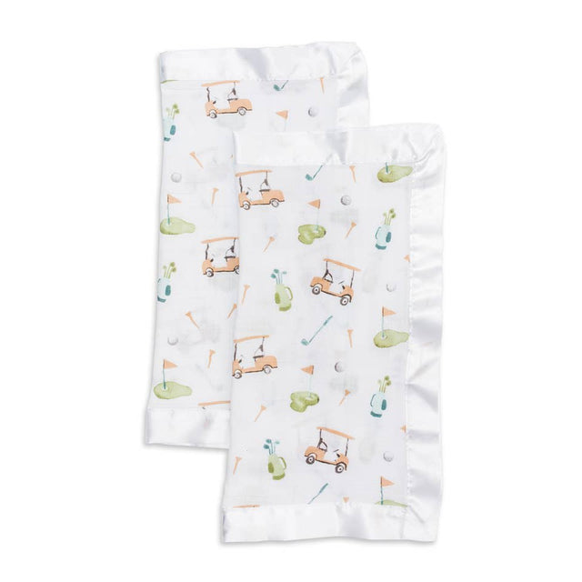 2-pack Muslin Security Blankets - Golf - HoneyBug 