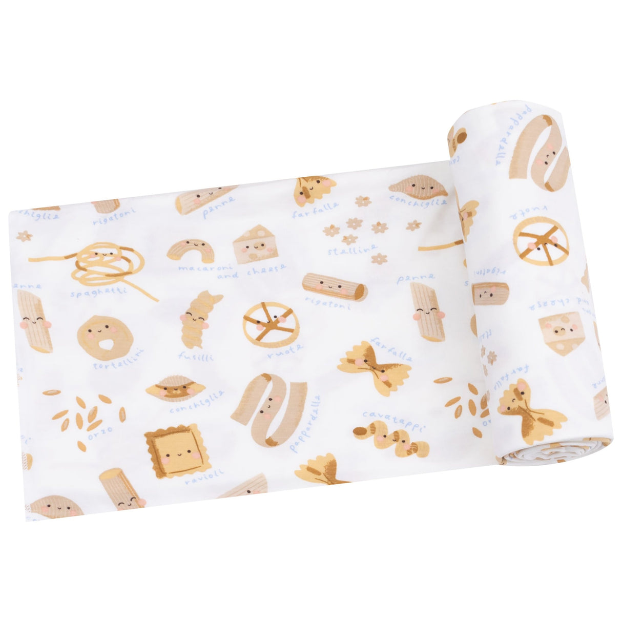 Swaddle Blanket - Cute Pasta