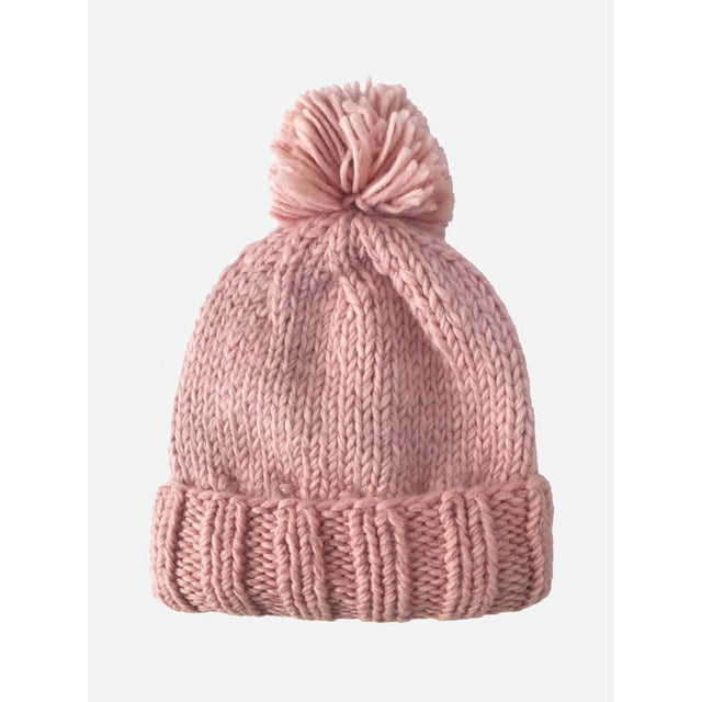 Classic Pom Hat- Rose - HoneyBug 