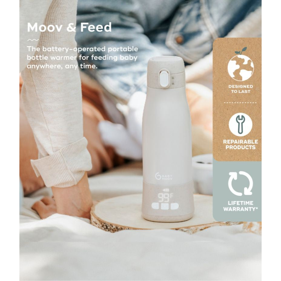 Portable Bottle Warmer Moov & Feed - HoneyBug 