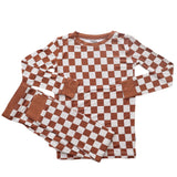 COPPER CHECKERS DREAM SET