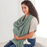 Breastfeeding Boss- Sage Mudcloth - HoneyBug 