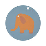 Placemat Elephant - Tourmaline