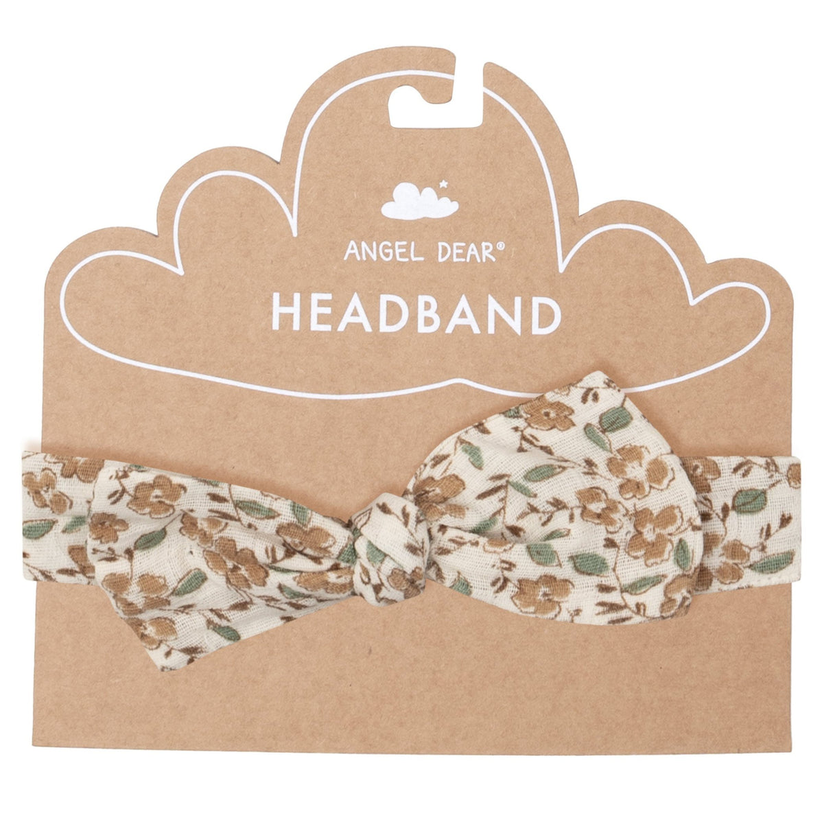 Headband - Bitty Brown Floral