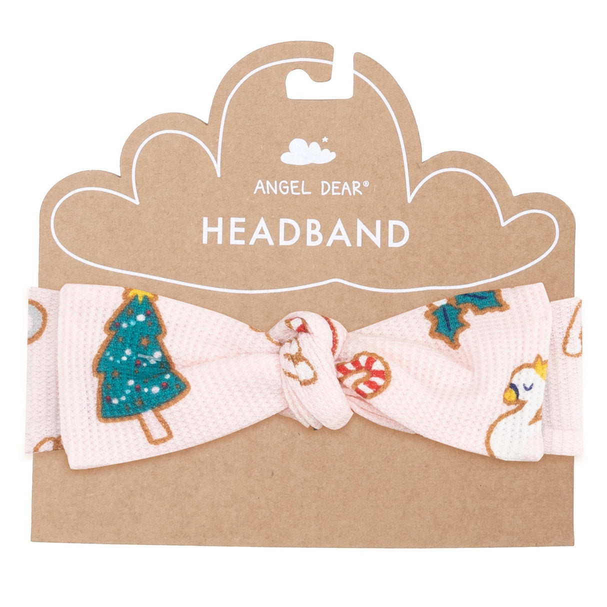 Headband - Sugar Plum Fairy Christmas Cookie  Pink