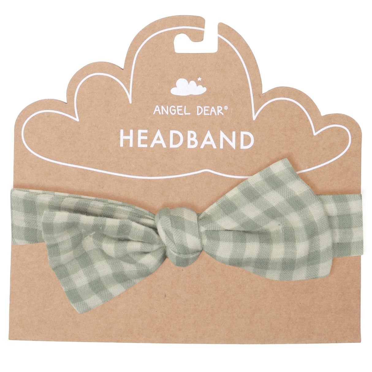 Headband - Mini Green Gingham