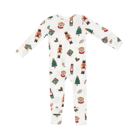 2 Way Zipper Romper - Nutcracker Christmas Cookies