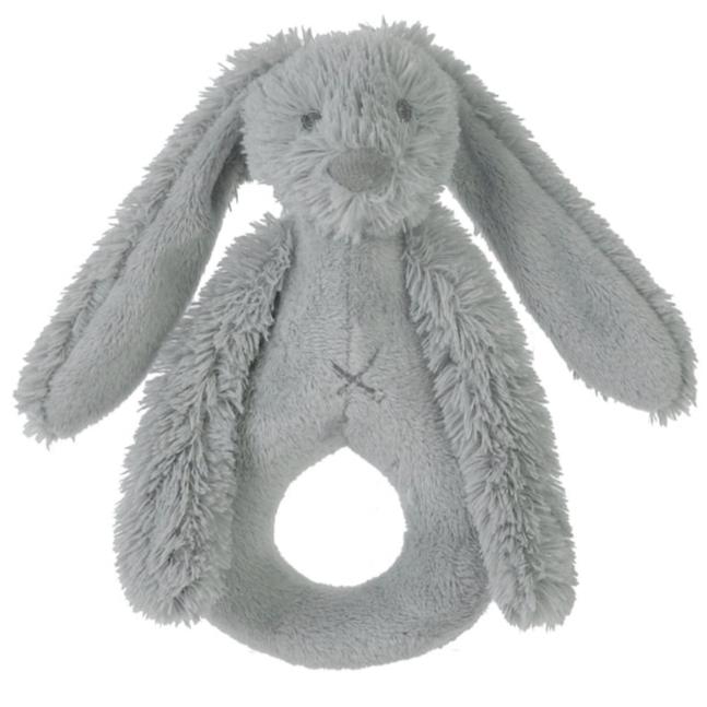 Grey Rabbit Richie Rattle by Happy Horse