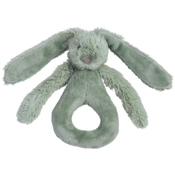 Green Rabbit Richie Rattle by Happy Horse