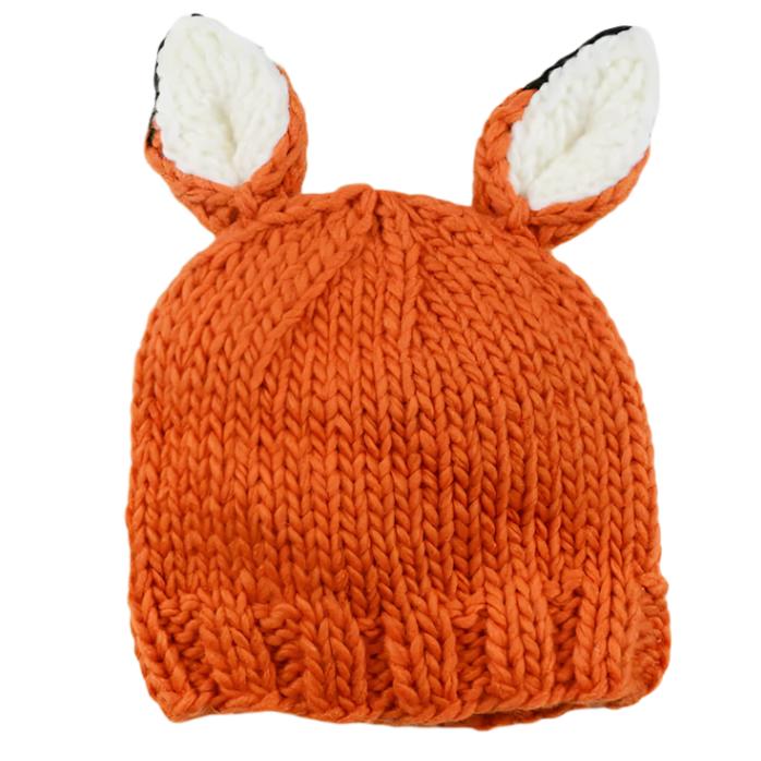 Fox Hat- Orange - HoneyBug 