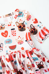 Puppy Love Twirl Bodysuit