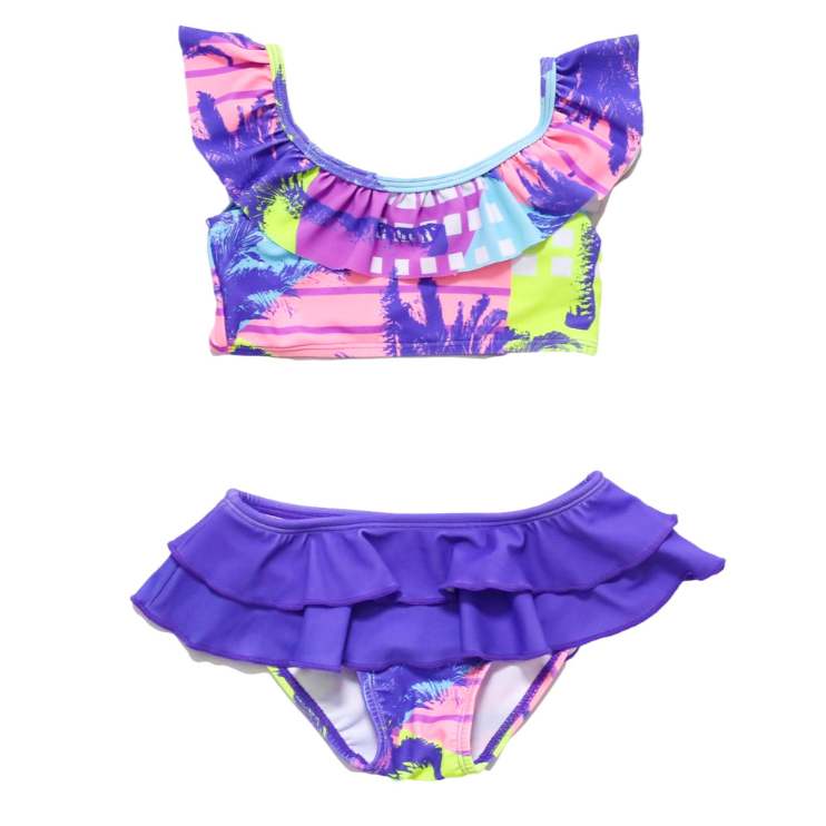 Miami Vice Two Piece Swimsuit - HoneyBug 