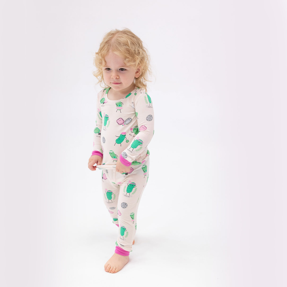 Bamboo Loungewear - Pickleball Pink