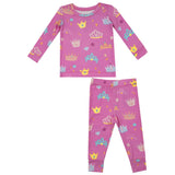 L/S Loungewear Set - Princess Crowns