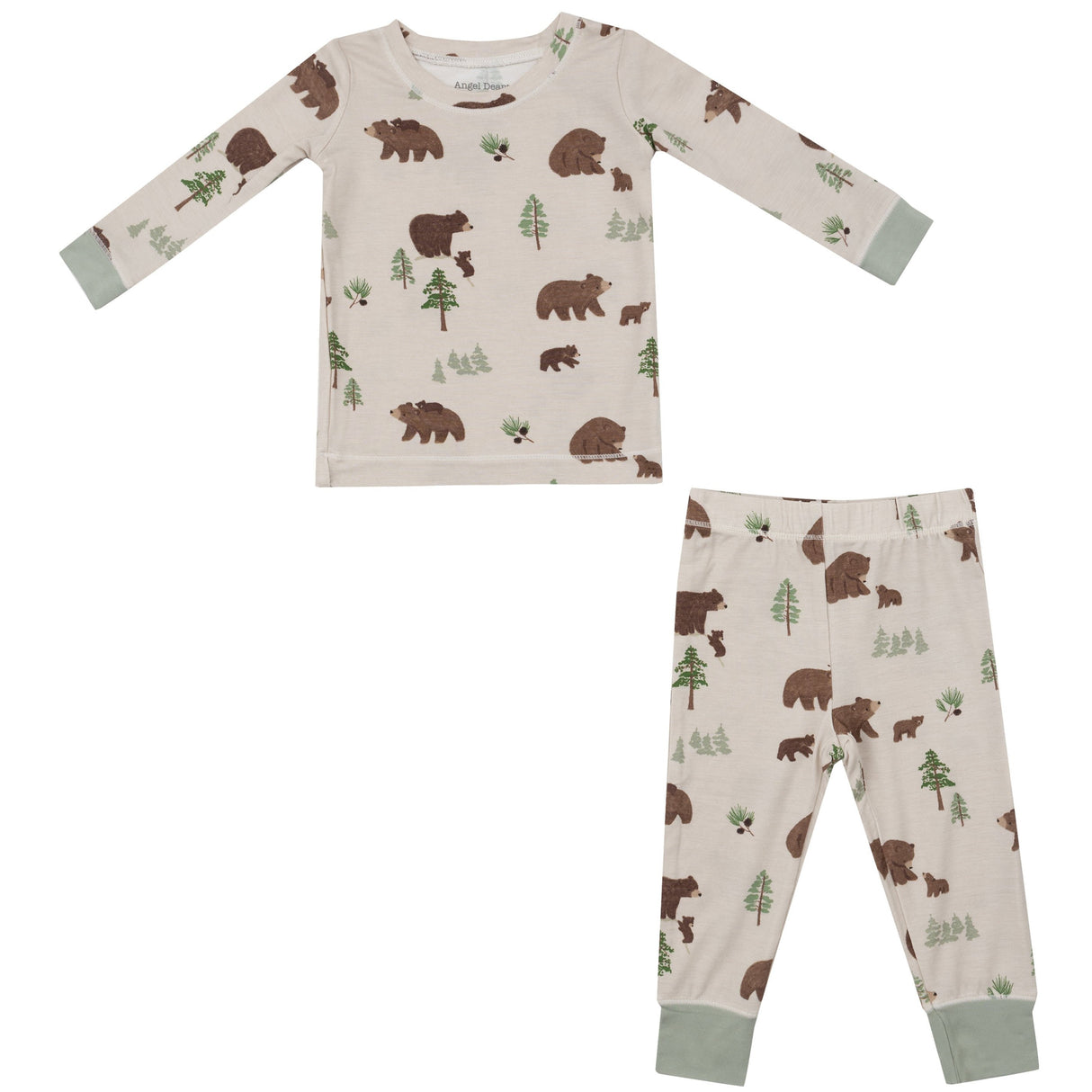 L/S Loungewear Set - Sweet Brown Bears