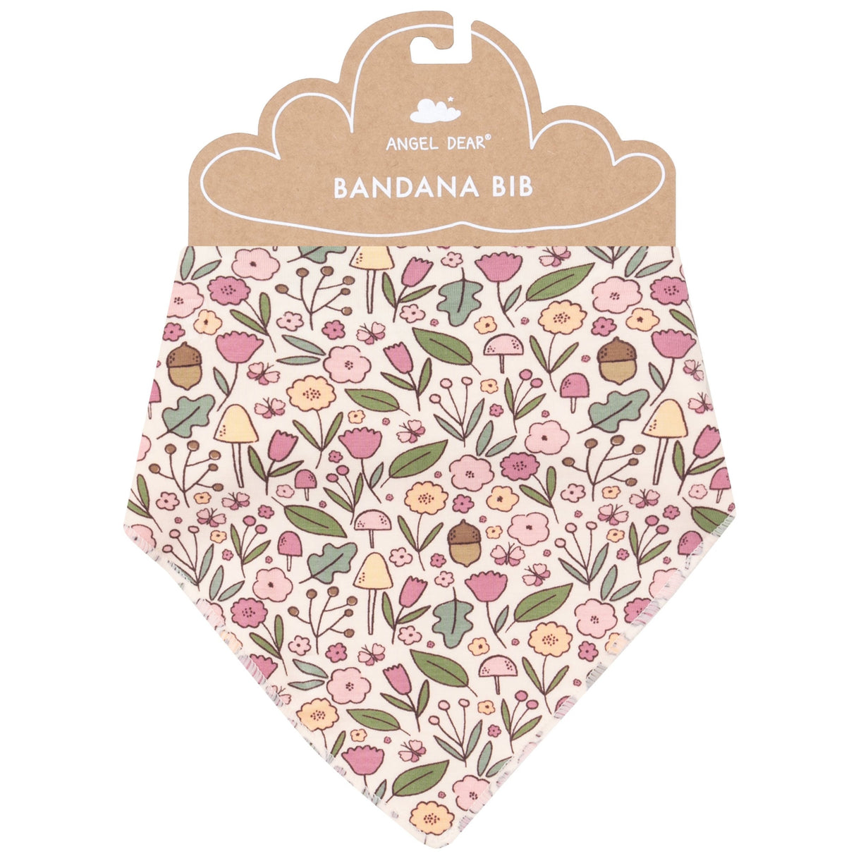 Bandana Bib - Acorn Floral