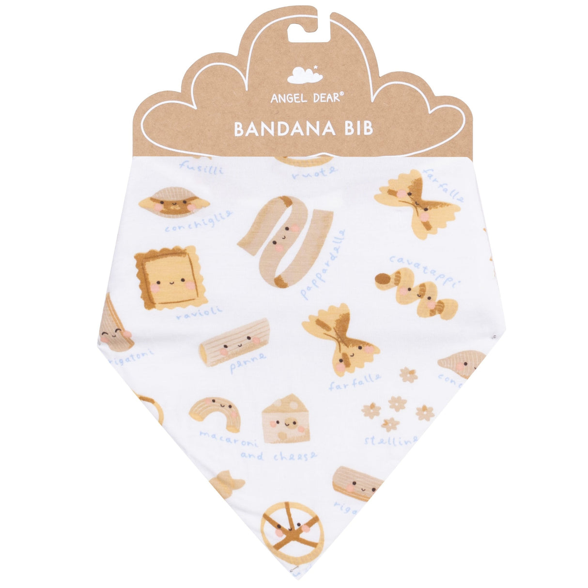 Bandana Bib - Cute Pasta