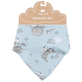 Bandana Bib - I Love You To The Moon Cows