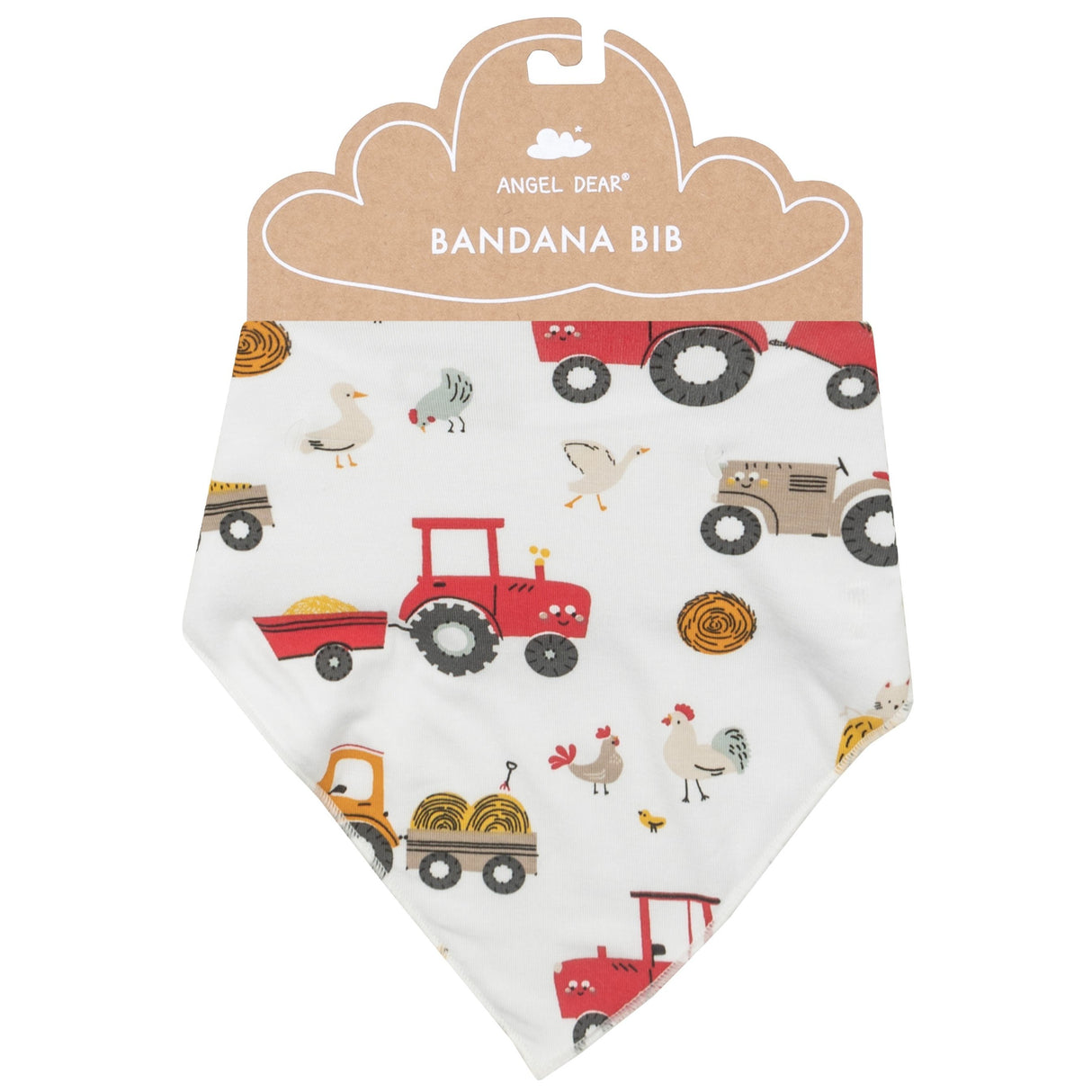 Bandana Bib - Happy Tractors