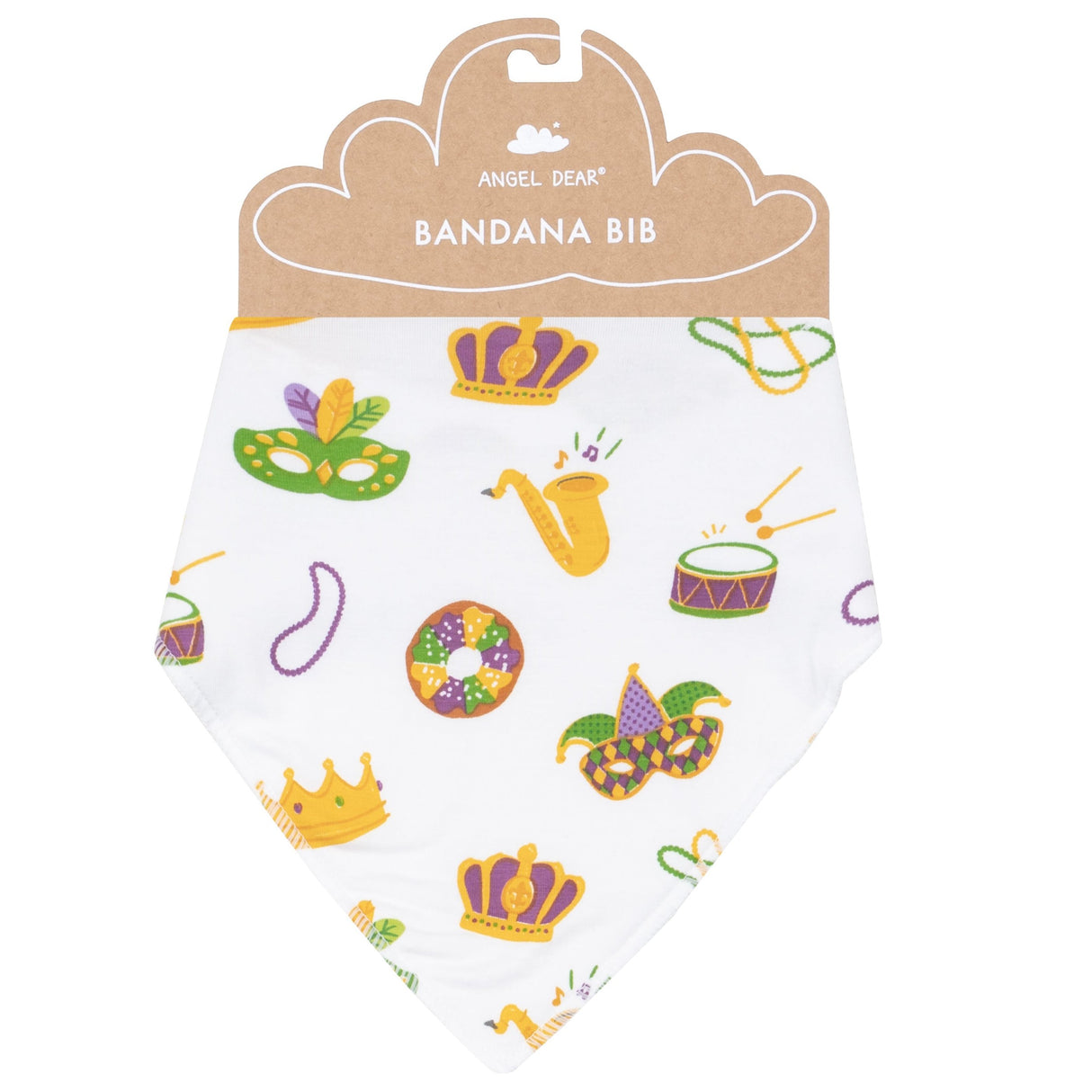 Bandana Bib - Mardi Gras