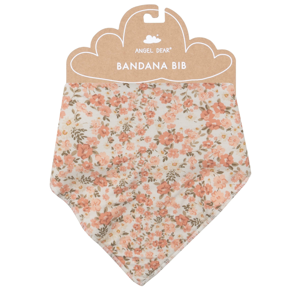 Bandana Bib - Sweet Rose Calico