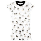 French Bulldog Short Sleeve Pajama Set