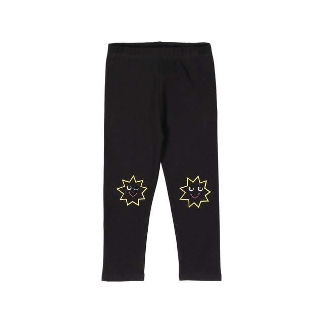 Black Stary Monster Leggings - HoneyBug 