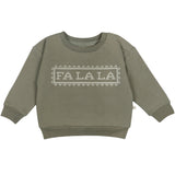 Organic Fleece Sweatshirt - Fa La La