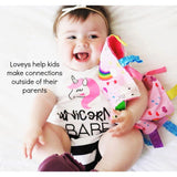 Unicorn Learning Lovey Collection - HoneyBug 