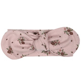 Organic Headwrap - Rose Ditsy