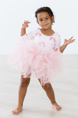 Fun & Flowers 3/4 Tutu Leotard