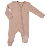 2 Way Zipper Footie - Tuscany Solid - HoneyBug 