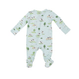 2 Way Zipper Footie - Valais Sheep - HoneyBug 