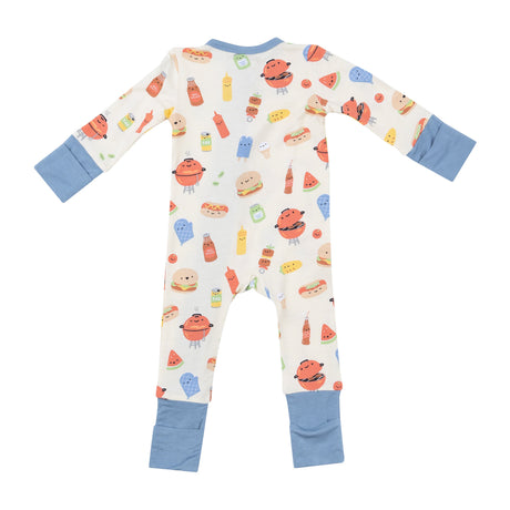 2 Way Zipper Romper - Bbq Buddies - HoneyBug 