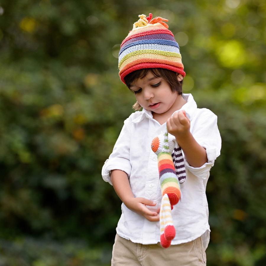 Rainbow Bunny Rattle