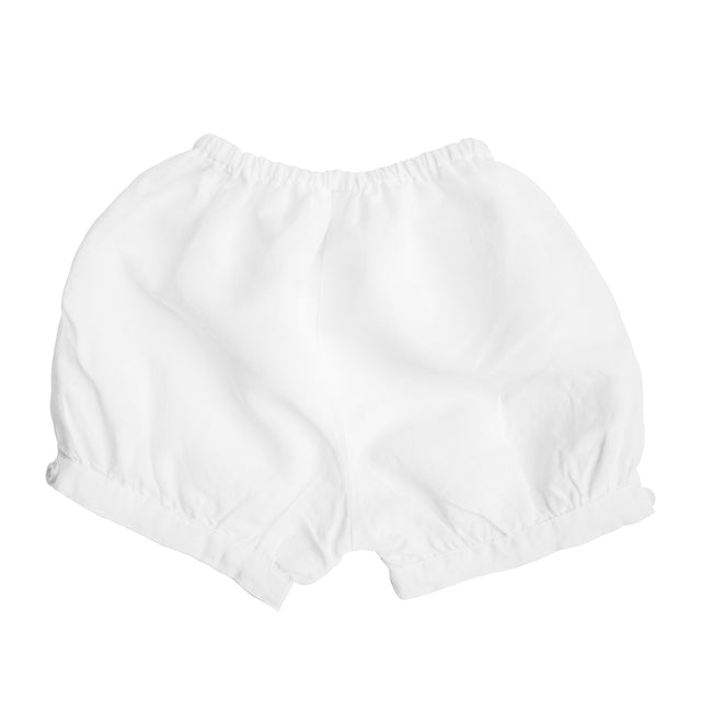 Boys short | white linen - HoneyBug 