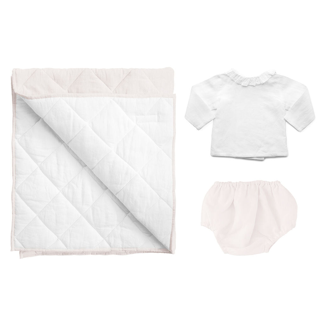 Linen Playtime Gift Set - HoneyBug 