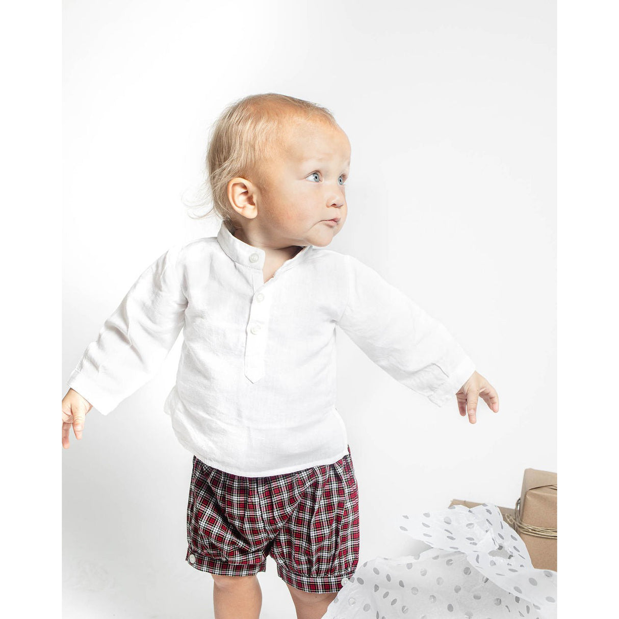 Boys short | Tartan - HoneyBug 