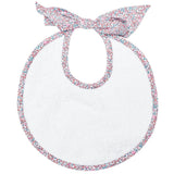 Newborn Bib | Liberty 'Eloise' Pink - HoneyBug 