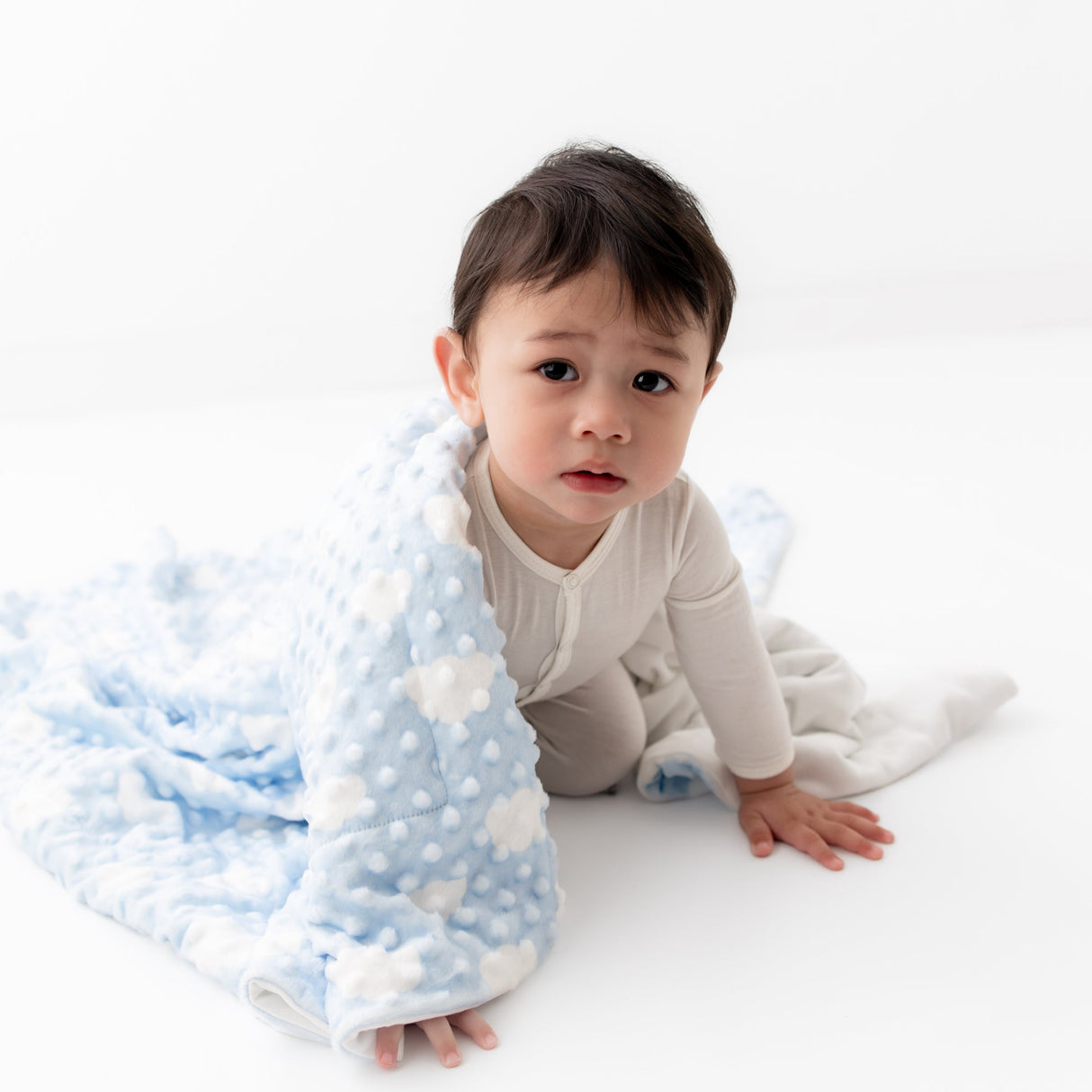 Blue Cozy Cloud Blanket