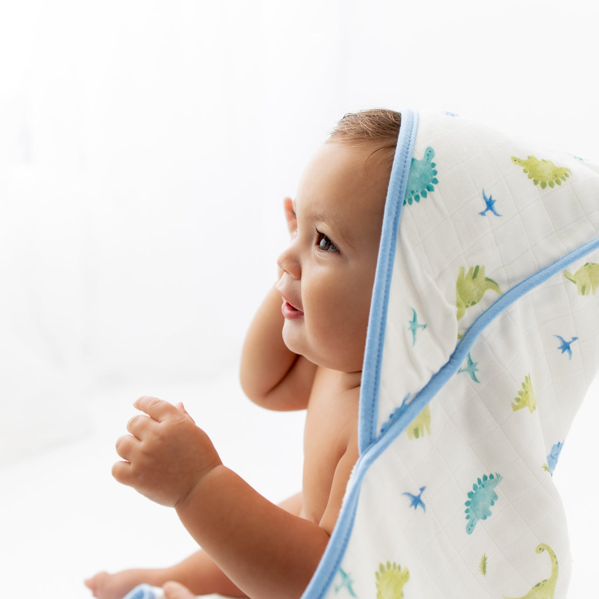 Dinosaur Hooded Towel Set - HoneyBug 