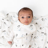 Penguin Bib Set - HoneyBug 