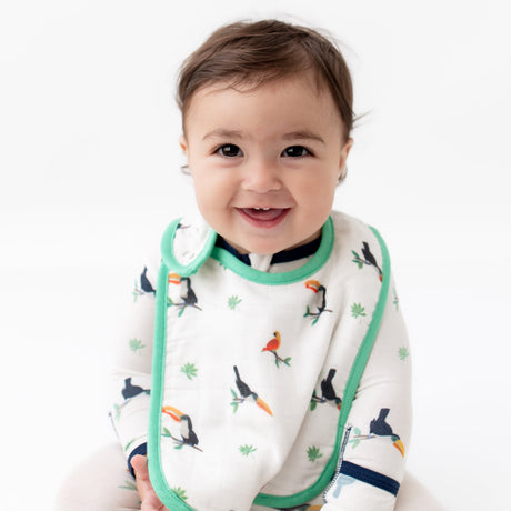 Toucan Bib Set