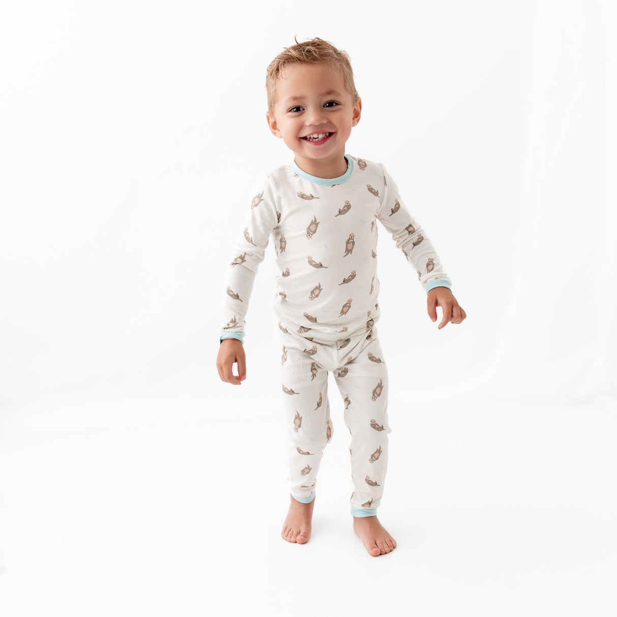 Otter Pajama Set