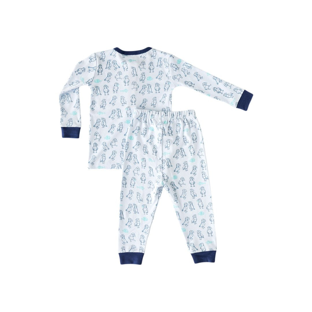 Puffin Print 2-Piece Pajama