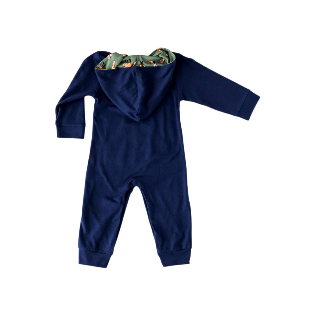 Navy Blue Fox Jumpsuit